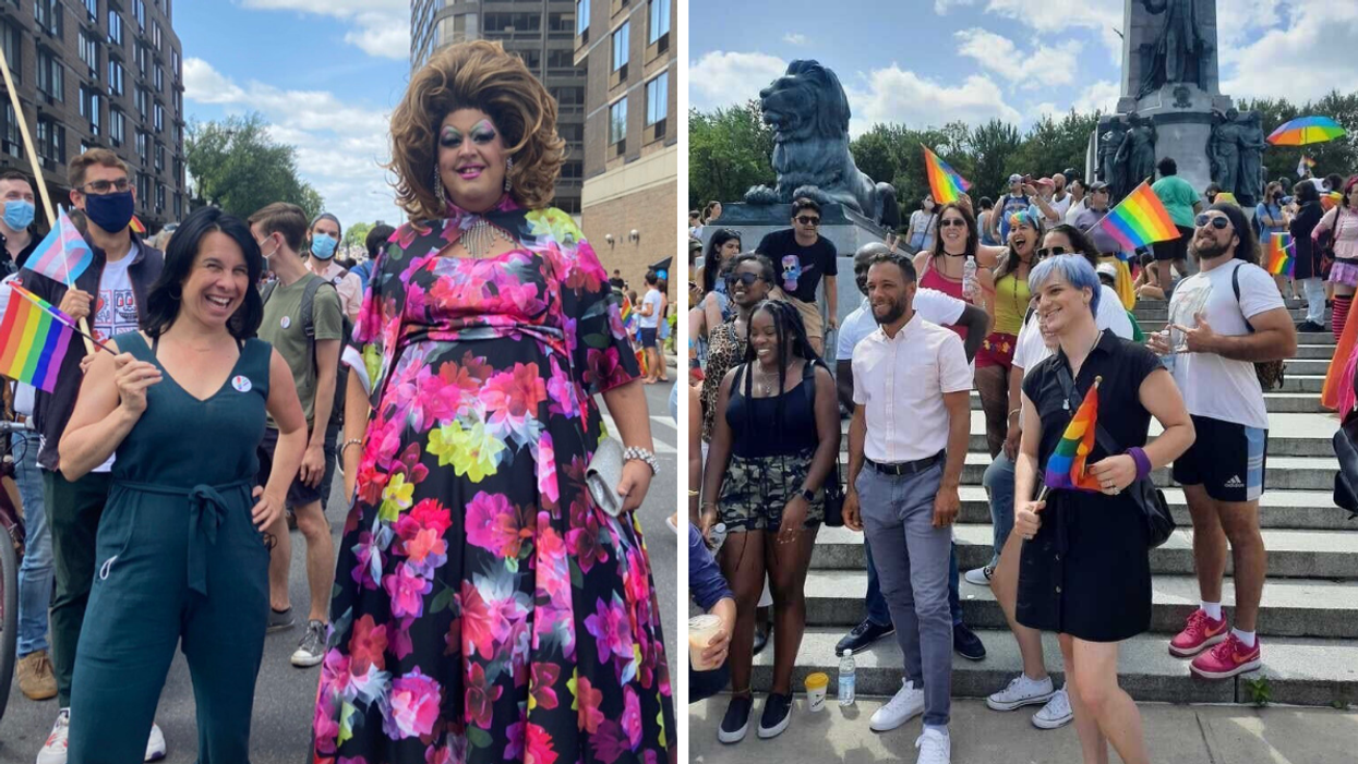 Marche de la Fierté à Montréal : 7 politiques aperçus dans la foule