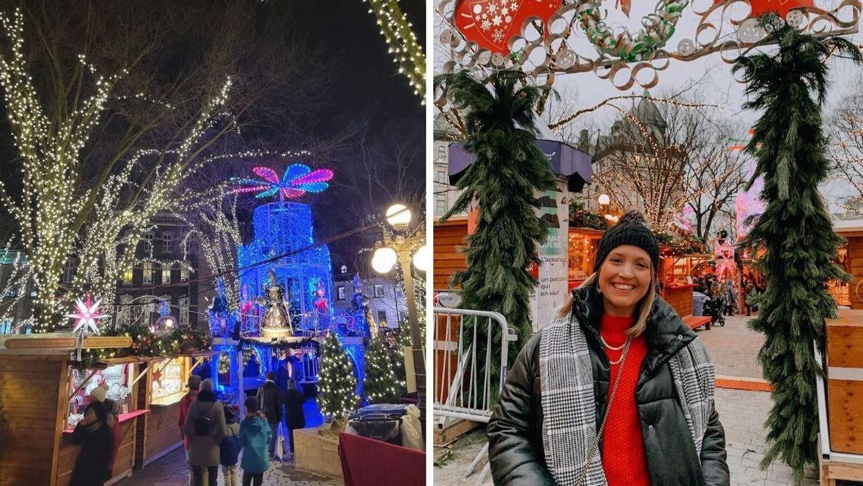 Marché de Noël allemand de Québec.