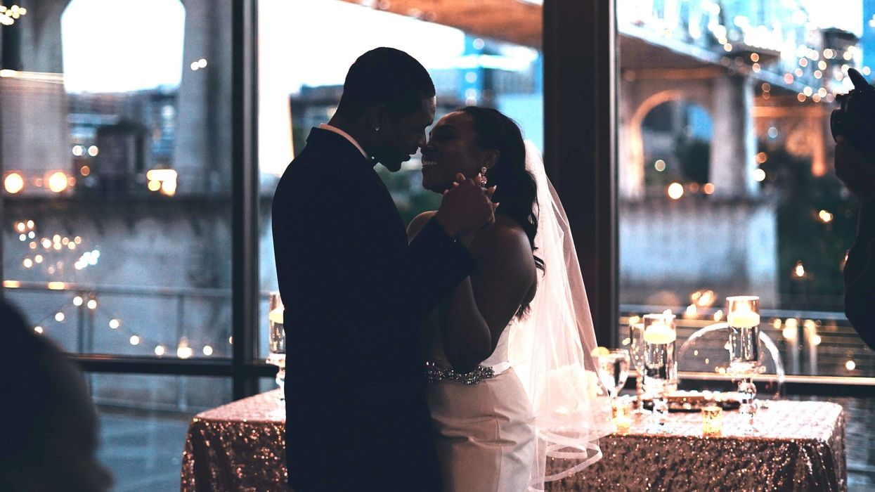 Mariage d'un couple.
