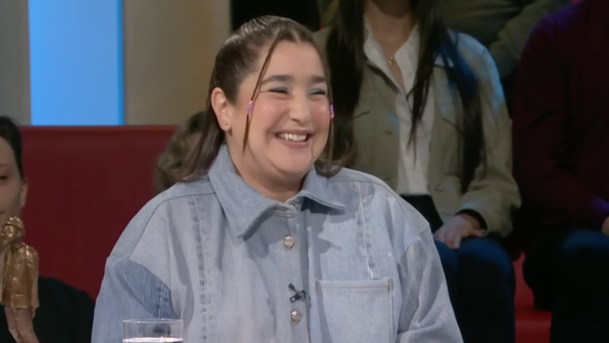 Mariana Mazza à Tout le monde en parle, mars 2022.