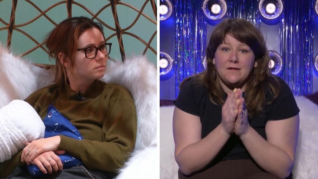 Marianne Verville de Big Brother Célébrités. Droite : Coco Belliveau de Big Brother Célébrités.