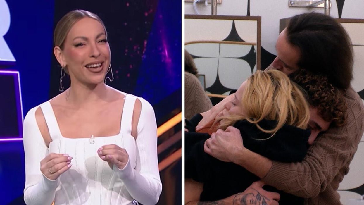 Marie-Mai, animatrice de Big Brother Célébrités. Droite : Membres de l'After party.