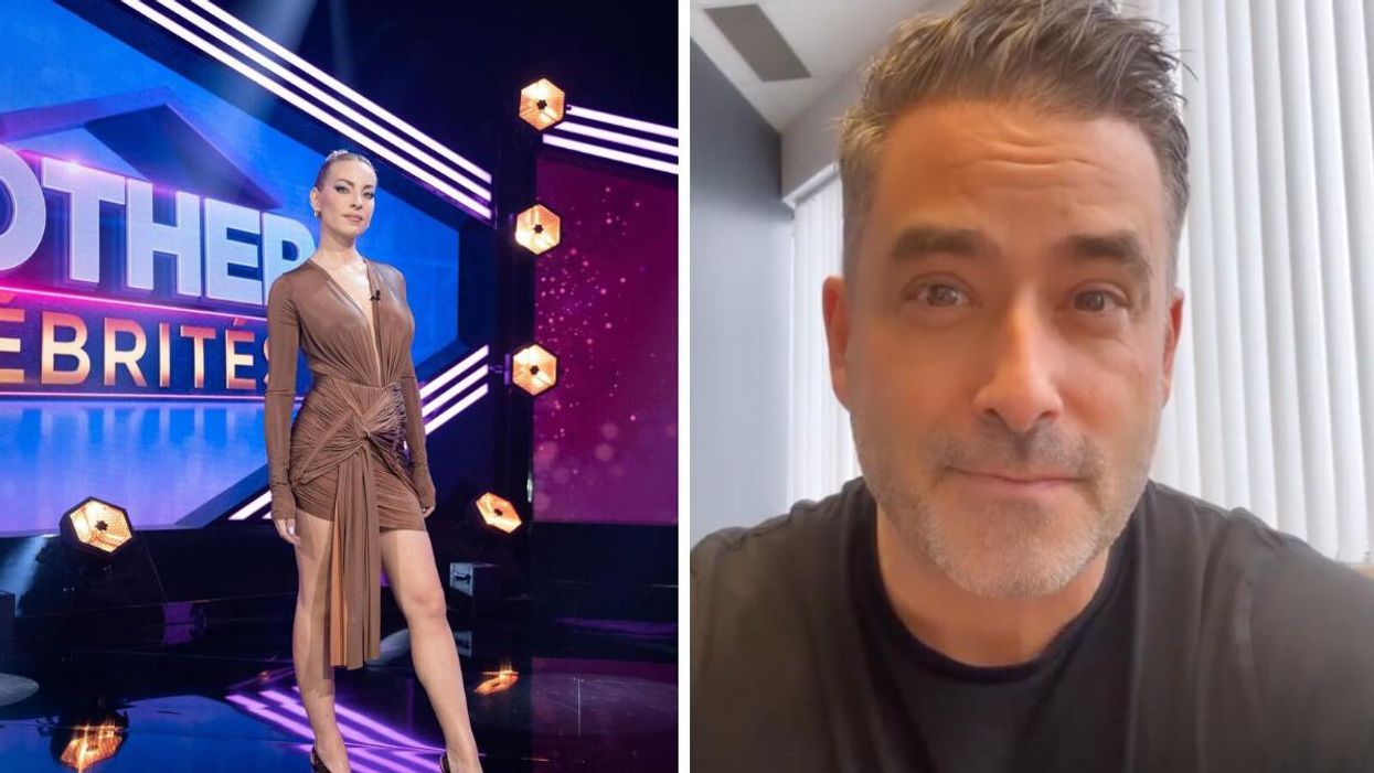 Marie-Mai. Droite : Benoit Gagnon de Big Brother Célébrités.