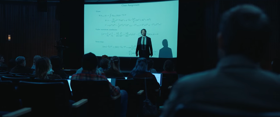 Mark Ruffalo acting in 'The Adam Project'