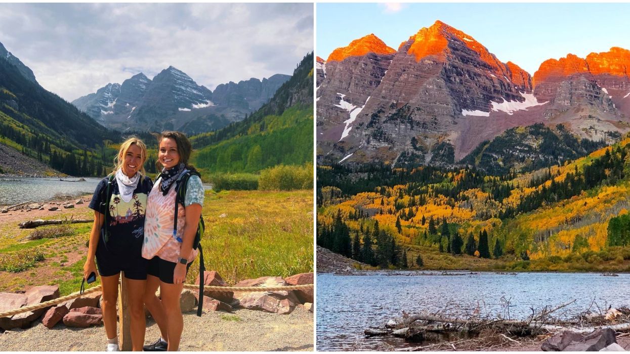 Maroon Bells In Colorado Is The Best Place To See The Fall Colors
