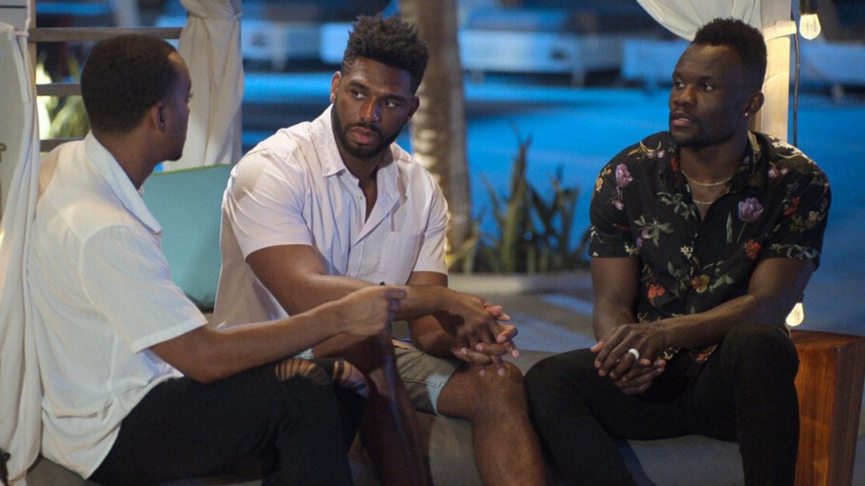 Marshall, Brett and Kwame on Season 4 of 'Love Is Blind.'