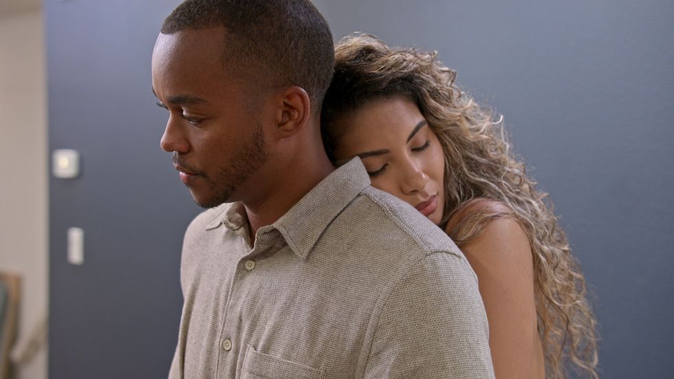 Marshall Glaze and Jackie Bonds on 'Love is Blind.'