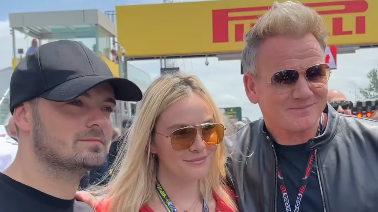 Martin Garrix, Holly et Gordon Ramsay.