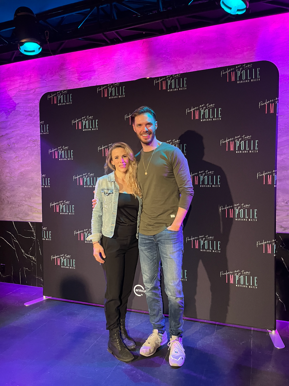 Martin Vachon et sa femme.