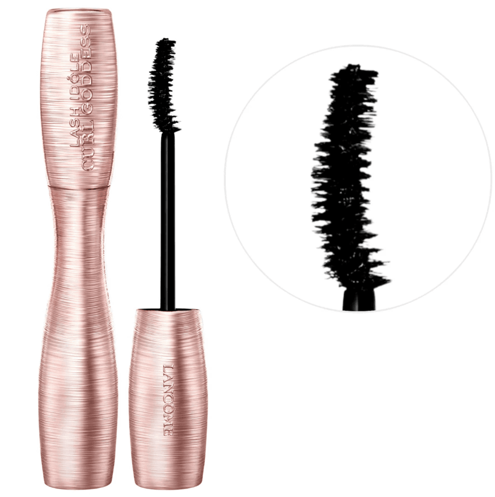 Mascara volumisant et recourbant Curl Goddess Lash Id\u00f4le de Lanc\u00f4me.