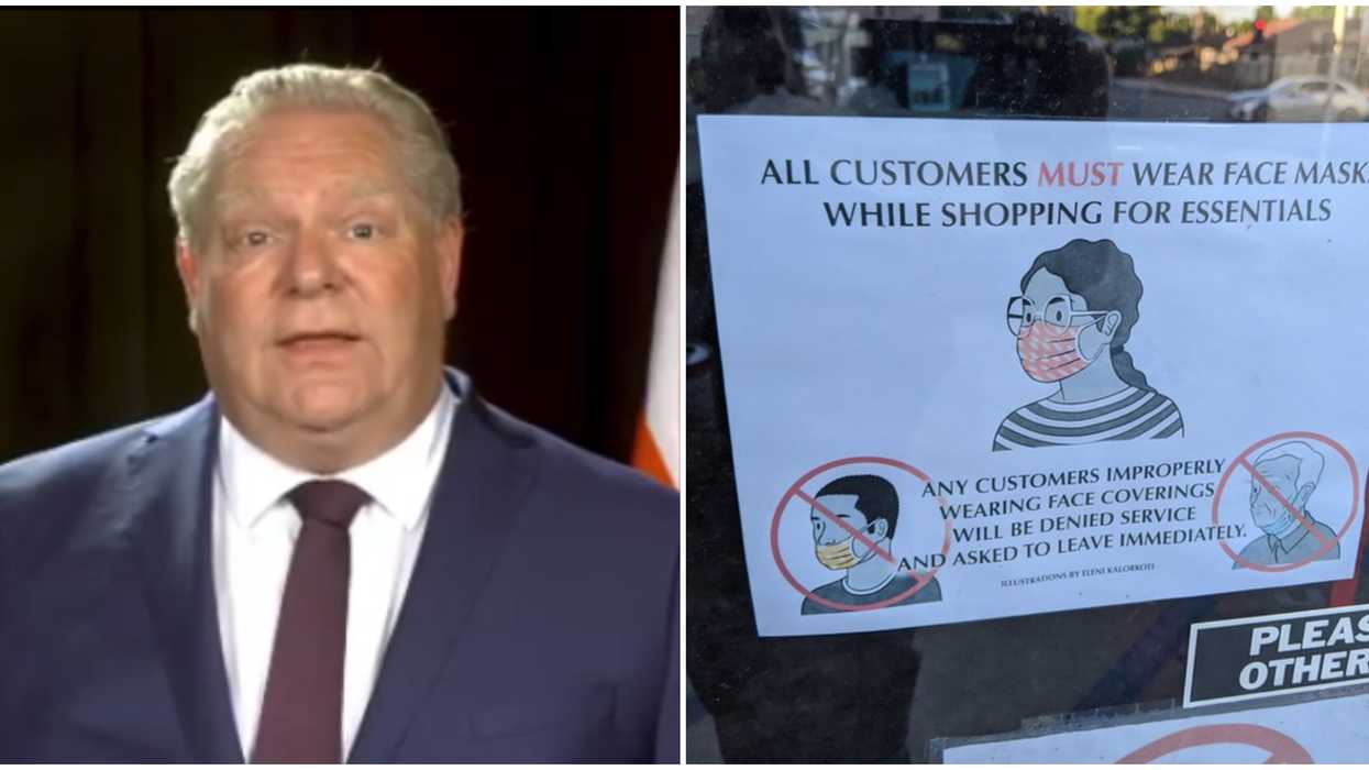 Masks Are Not Mandatory In Ontario But Lots Of Places Still Won’t Let You In Without One