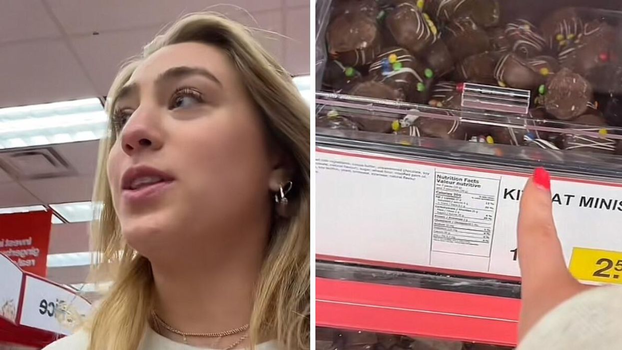 Mason Tanner at Bulk Barn in Toronto.