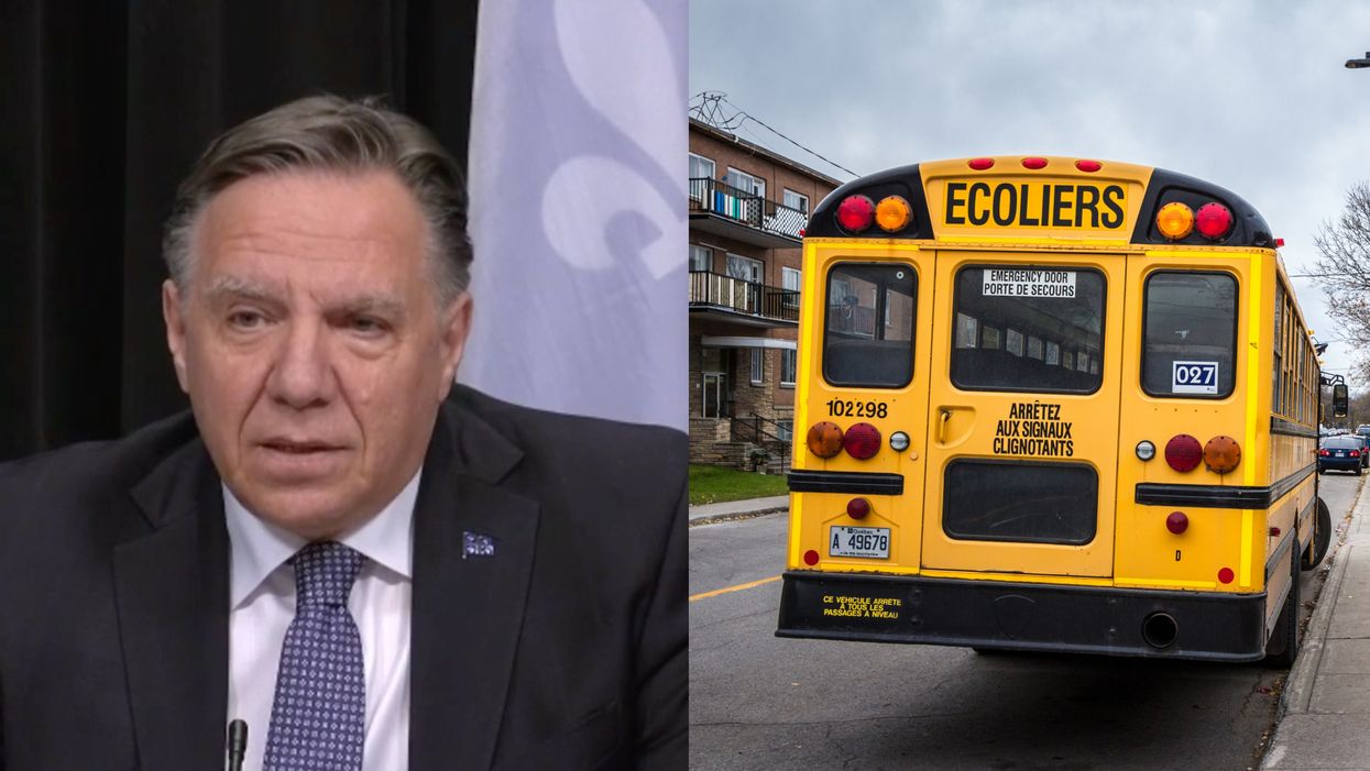 Masque au primaire: Legault s'insurge des parents qui gardent leurs enfants à la maison