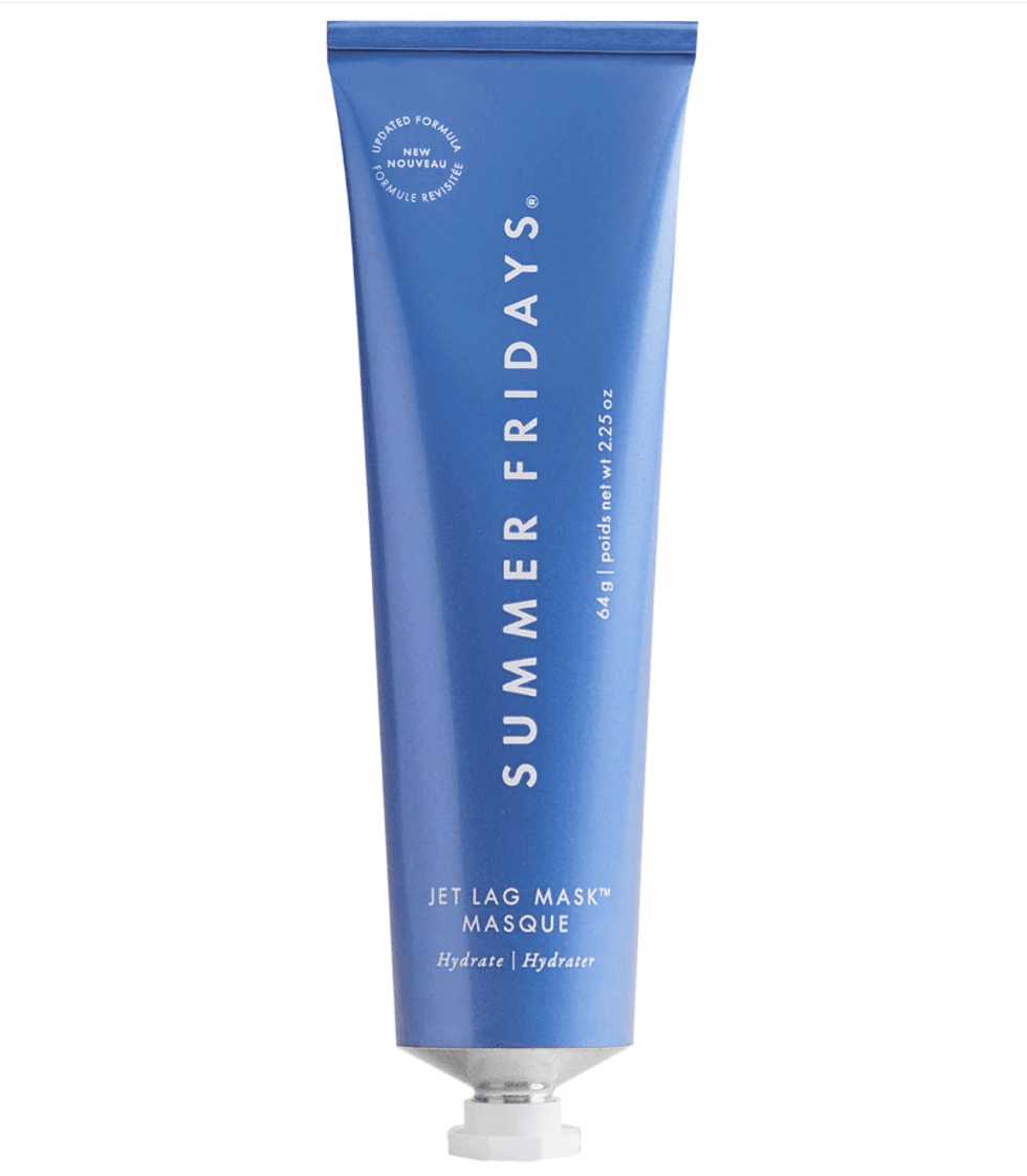 Masque et hydratant Jet Lag Summer Fridays vendu chez Sephora.