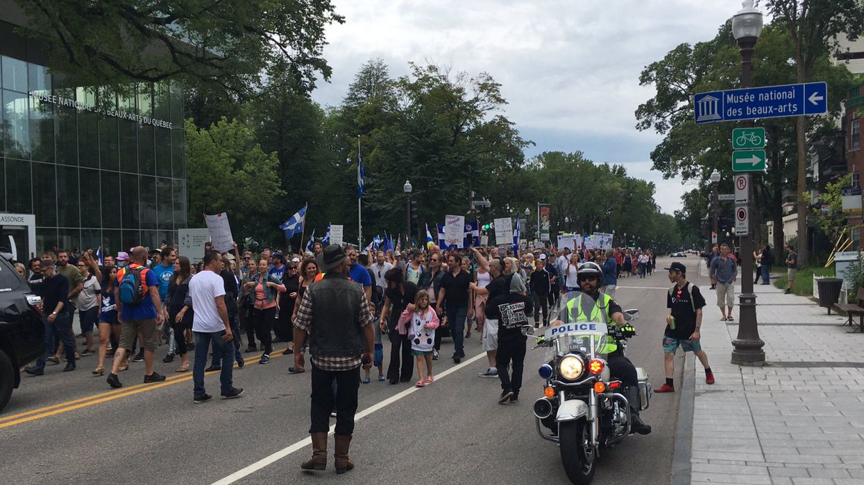 Masque obligatoire dans les écoles : Manifestation à Québec ce dimanche midi