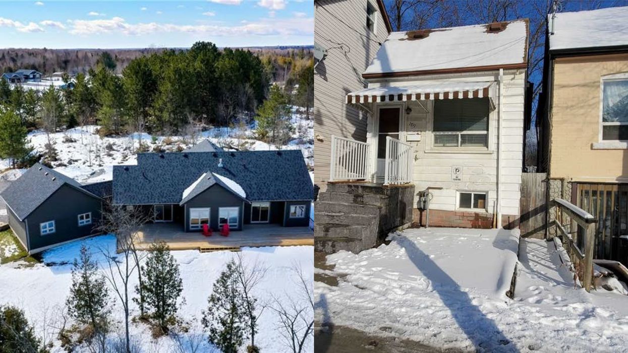 Massive Ontario Home Is Nearly The Same Price As Tiny Toronto Bungalow