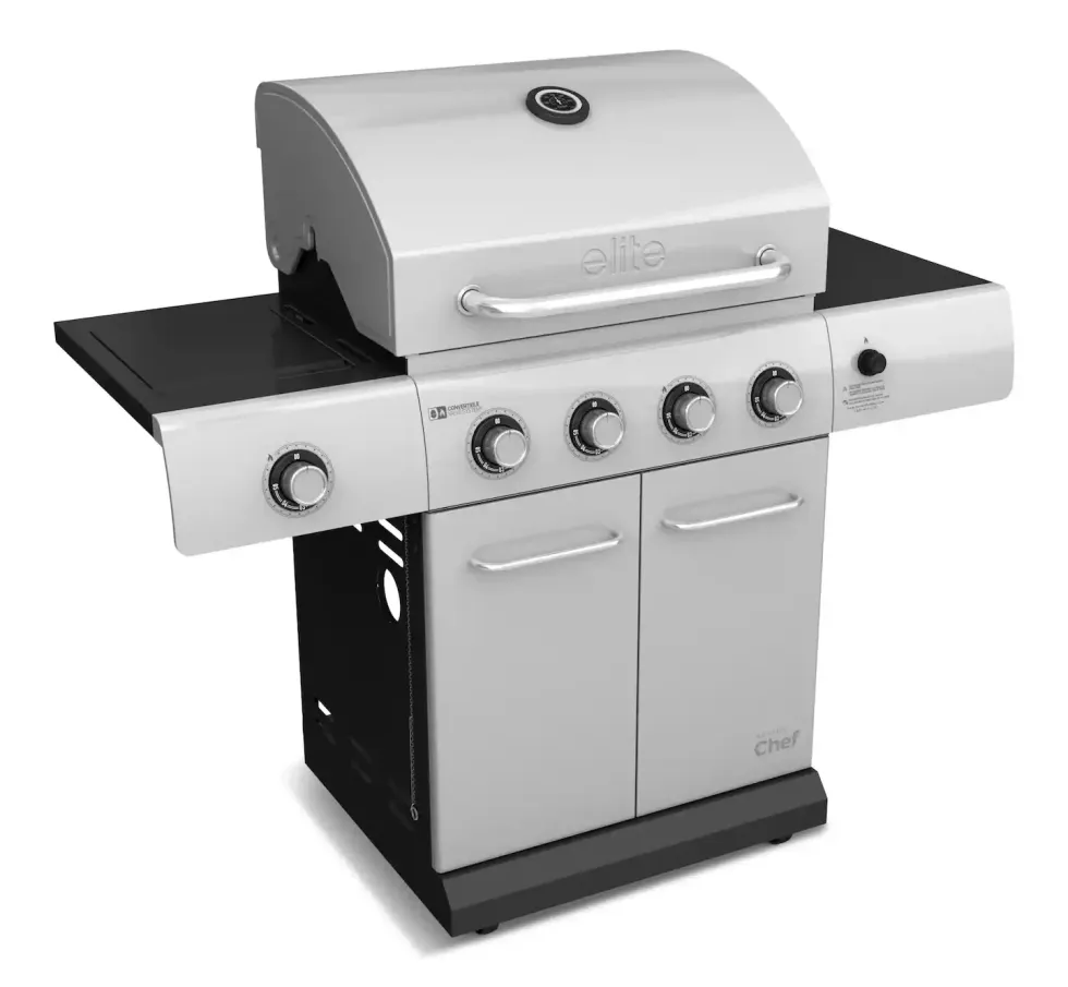 Master Chef Elite 4-Burner Propane Gas Grill