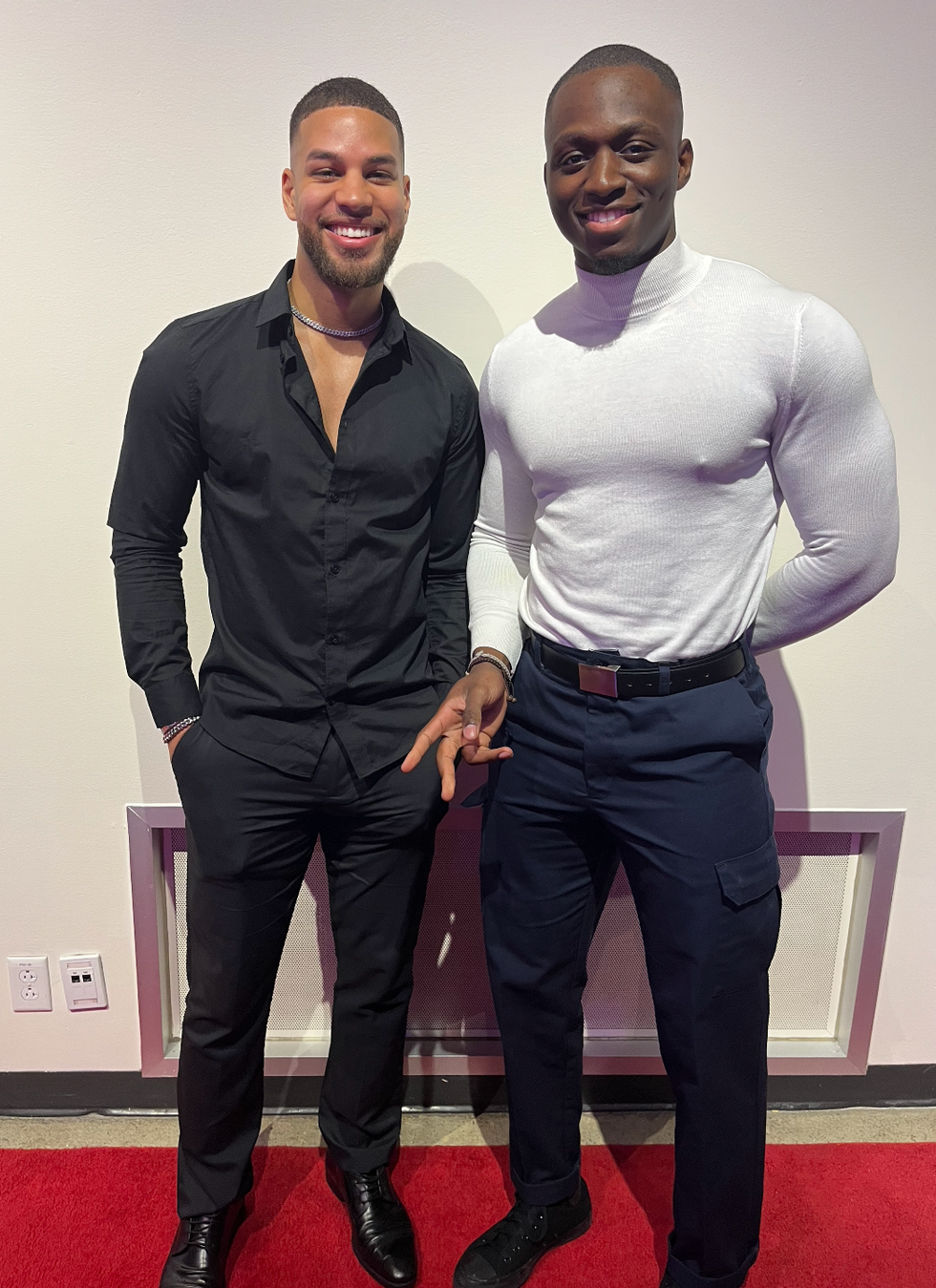 Mathieu Dufresne et Kharl-Cin\u00e9us Estinville.