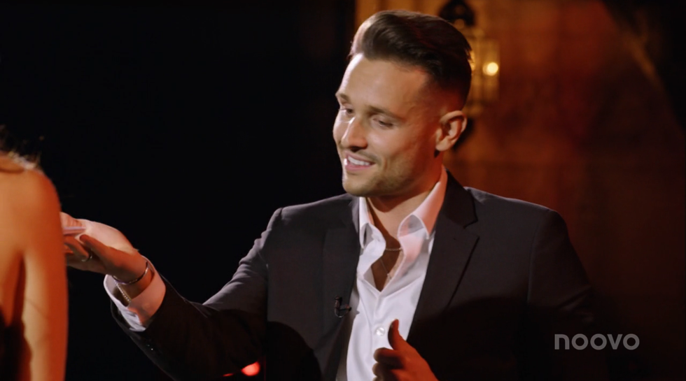 Mathieu P. au tapis rouge d'OD Andalousie.