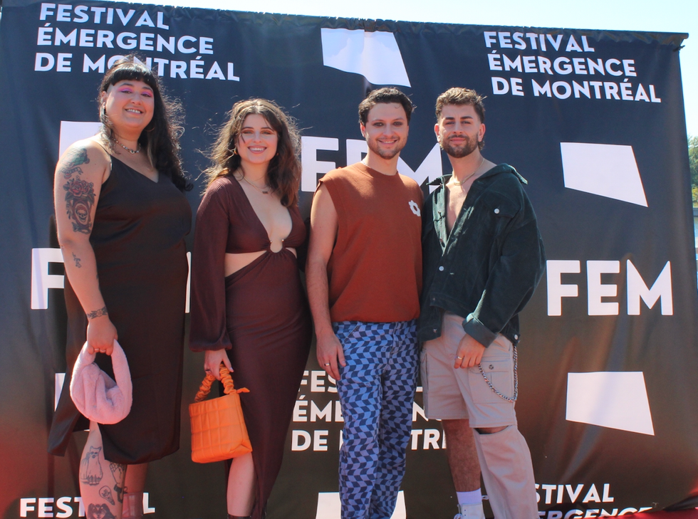 Mathieu Rheault et No\u00e9mie Lafortune au festival \u00c9mergence.