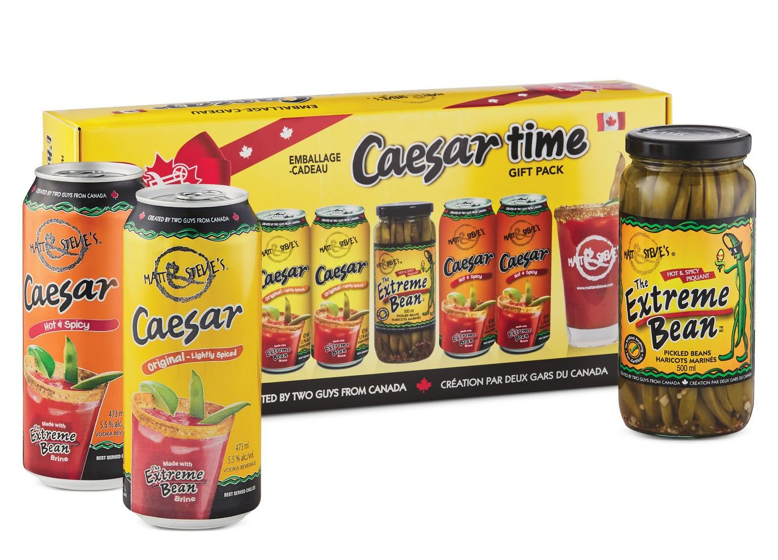 Matt & Steve's Caesar Time Gift Pack from the LCBO.