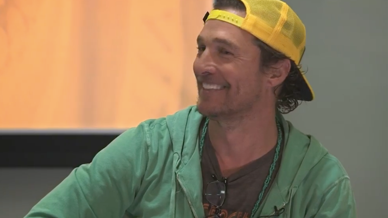 Matthew McConaughey Spotted On A UT Austin Zoom Call Is Adorable  Narcity