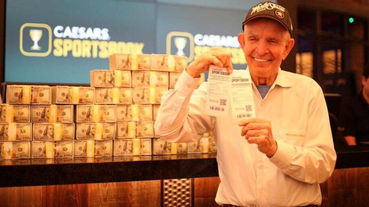 Mattress Mack betting millions on the Dallas Cowboys during a visit to Horseshoe Casino & Hotel Lake Charles.