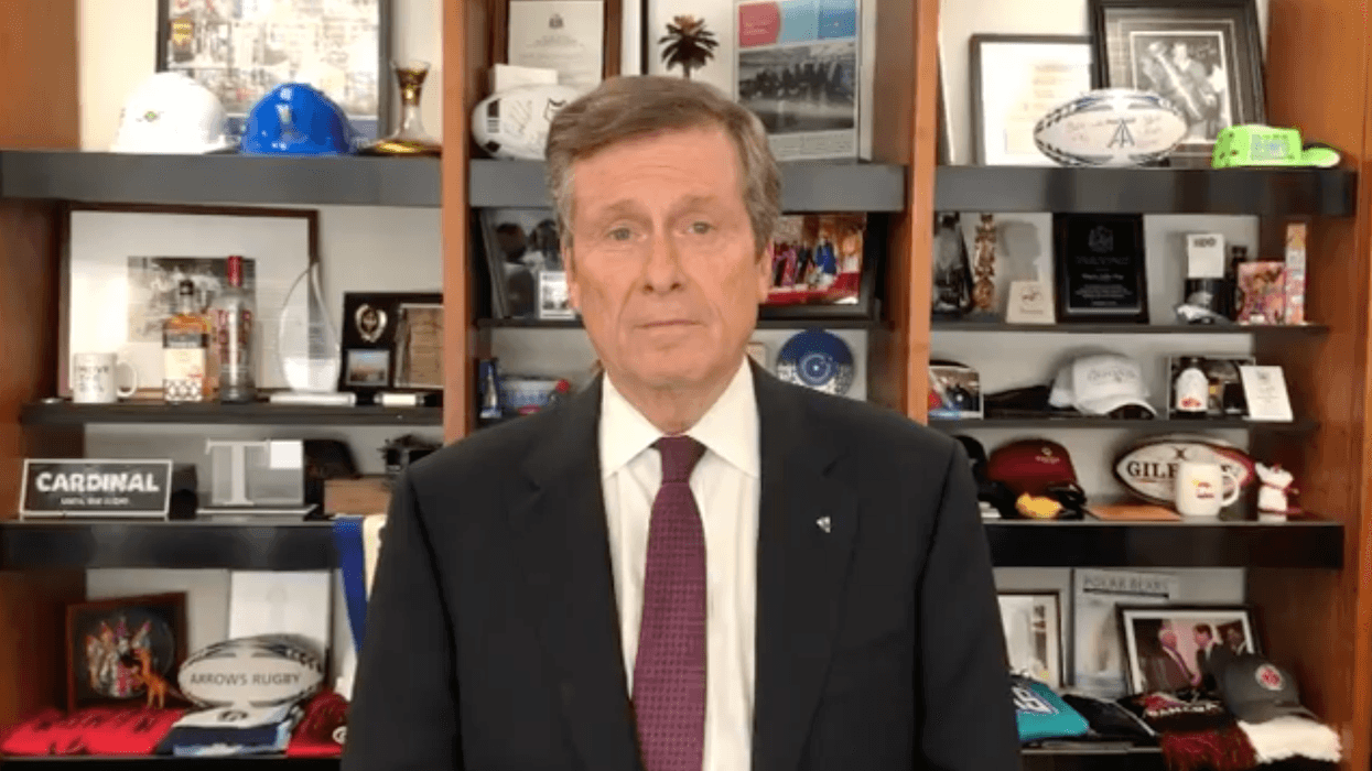 Mayor John Tory Opened Up About 'Agonizing' Decisions To Put Toronto In The Red Zone