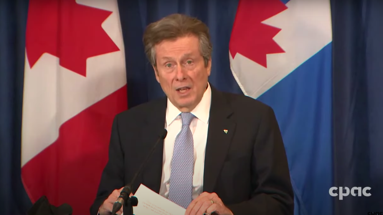 Mayor John Tory's New Blowout Hairdo Stole The Show At His Press Conference