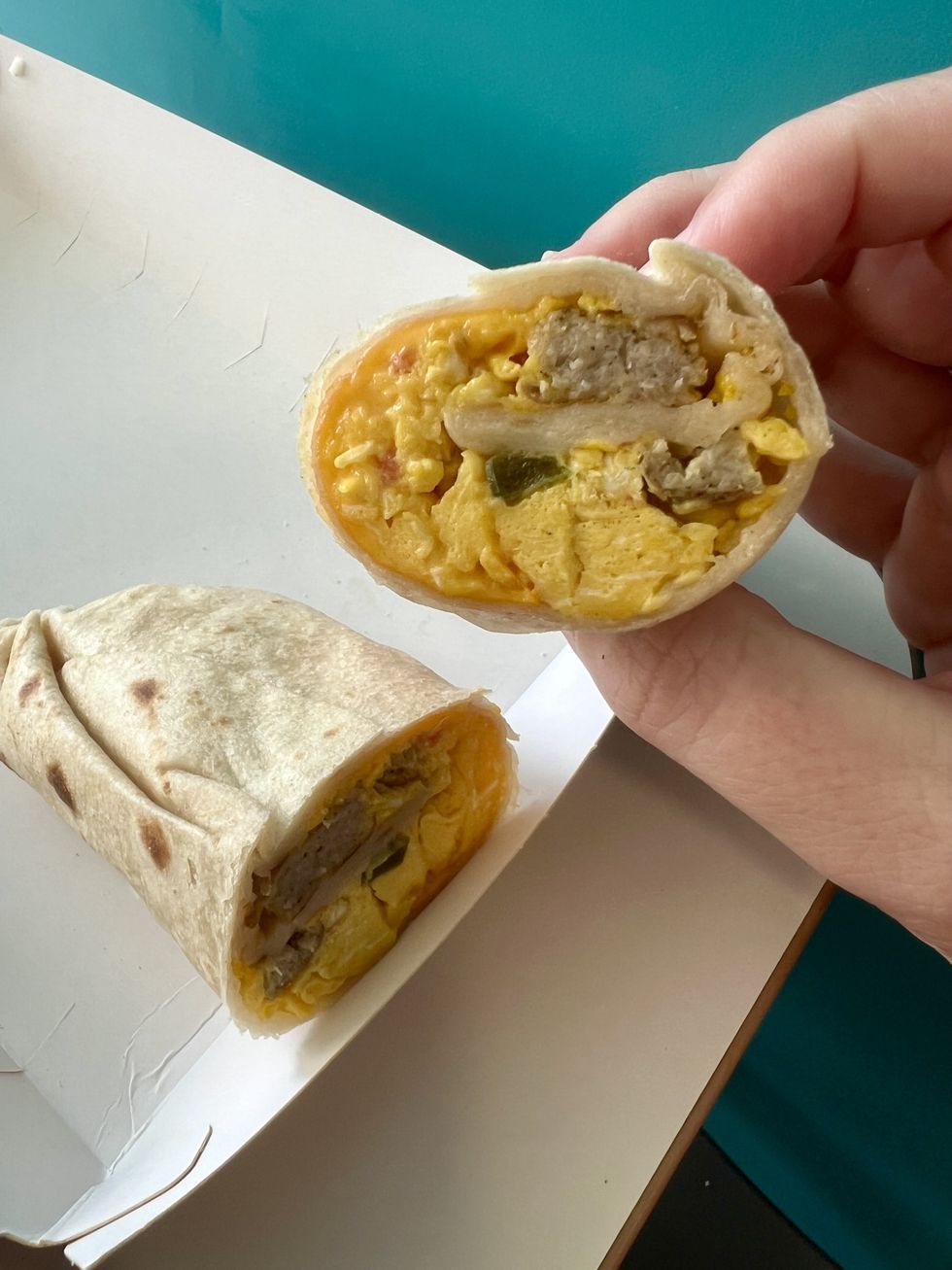 McBurrito a la mexicana.