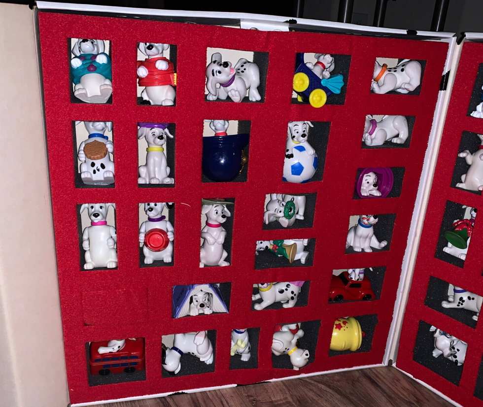 McDonald's 101 Dalmatians Happy Meal Collector Set from 1996.