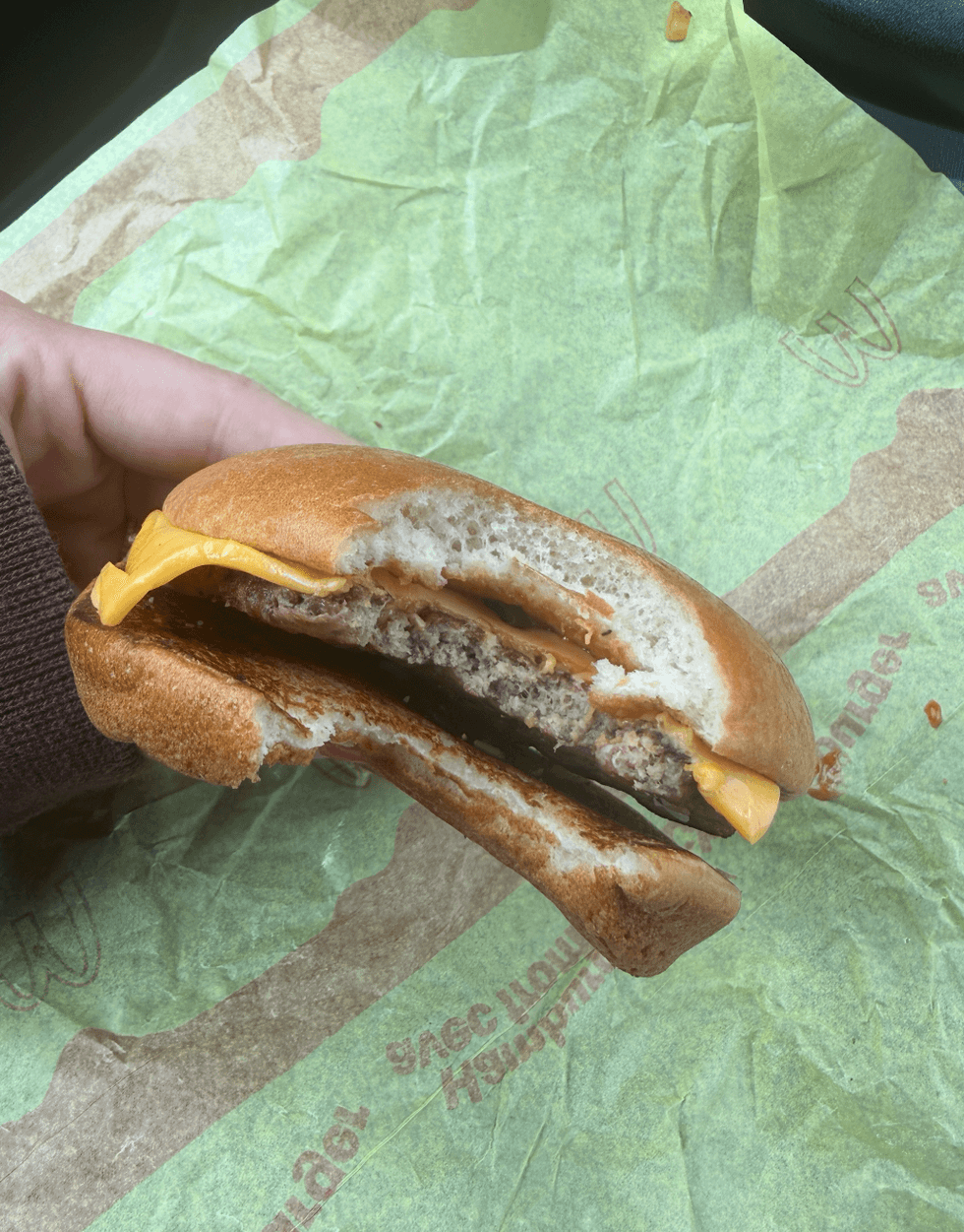 McDonald's burger