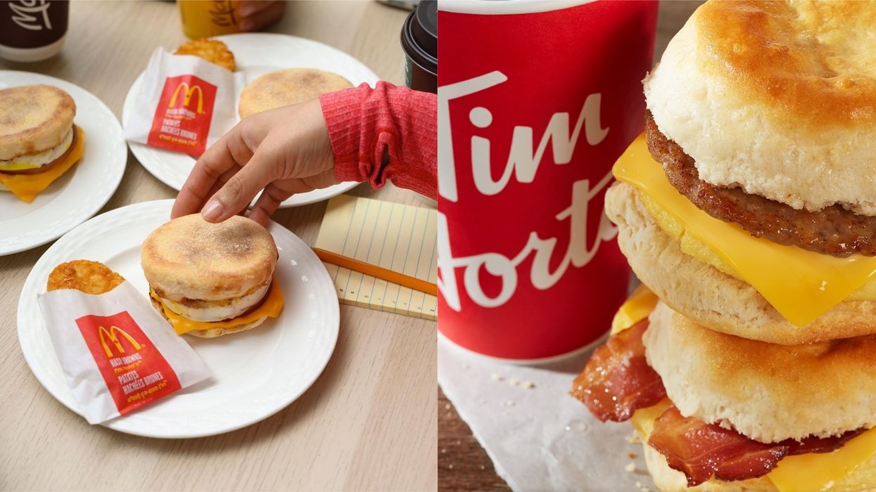 McDonald's Canada Eggs Are Used To Throw Shade A Tim Hortons Again