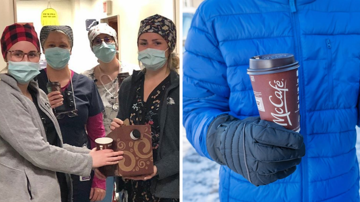 McDonald's Canada Is Giving Free Coffee & Tea To Frontline Workers
