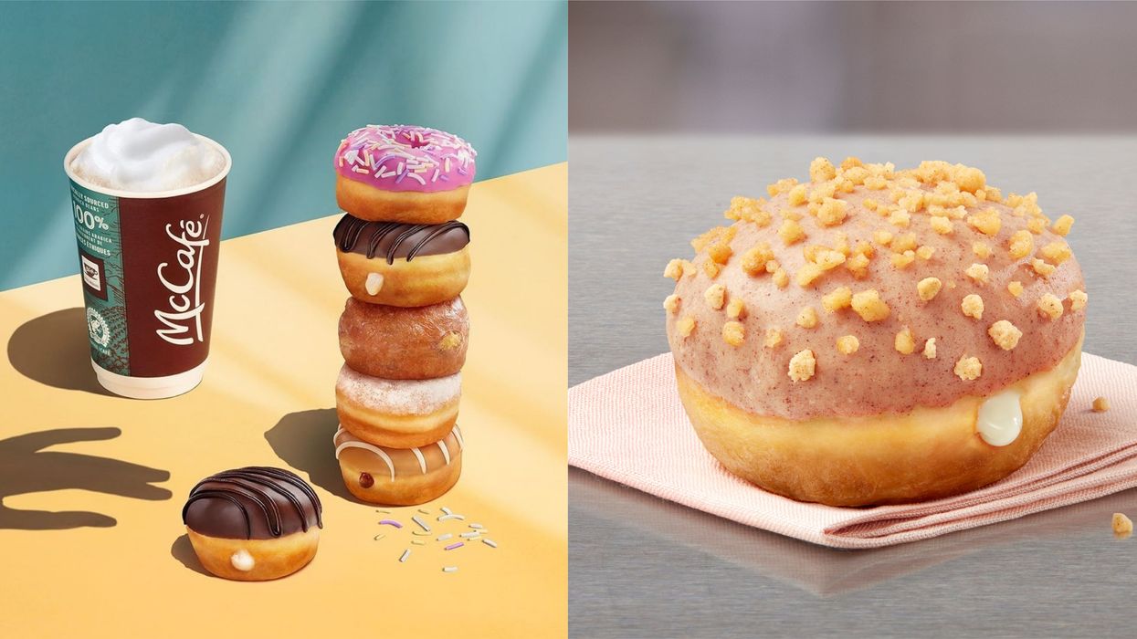 McDonald's Canada Li'L Donuts New Flavour Is Out Now