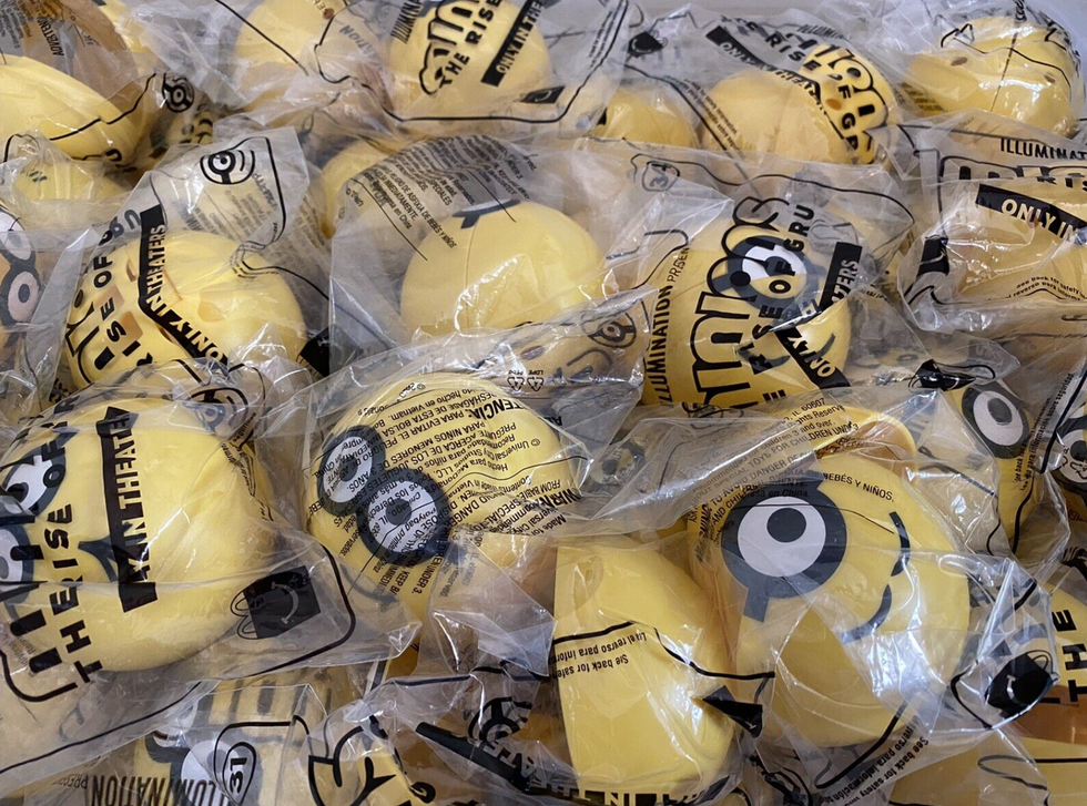 McDonald's Happy Meal Minions from 2020.