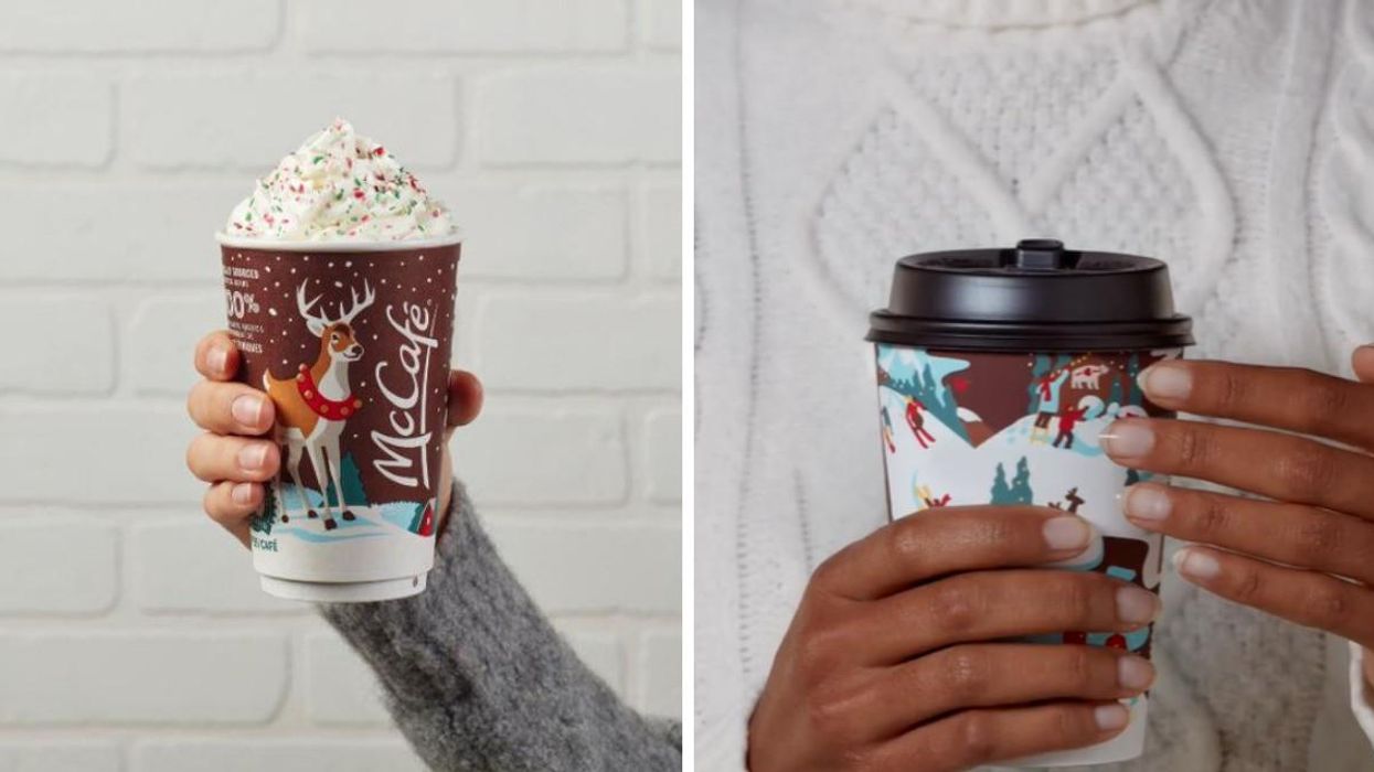 McDonald's Holiday Drinks Are Finally Back In Canada After Not Being Available Last Year
