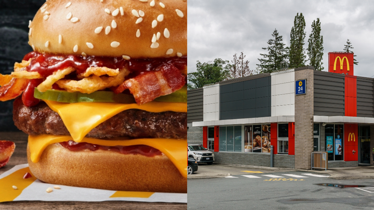 McDonald's Just Dropped A New Limited-Time Burger In Canada & It's Heavy On The Bacon