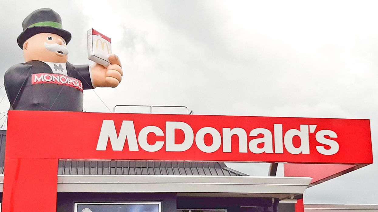 McDonald's location during McDonald's Monopoly.