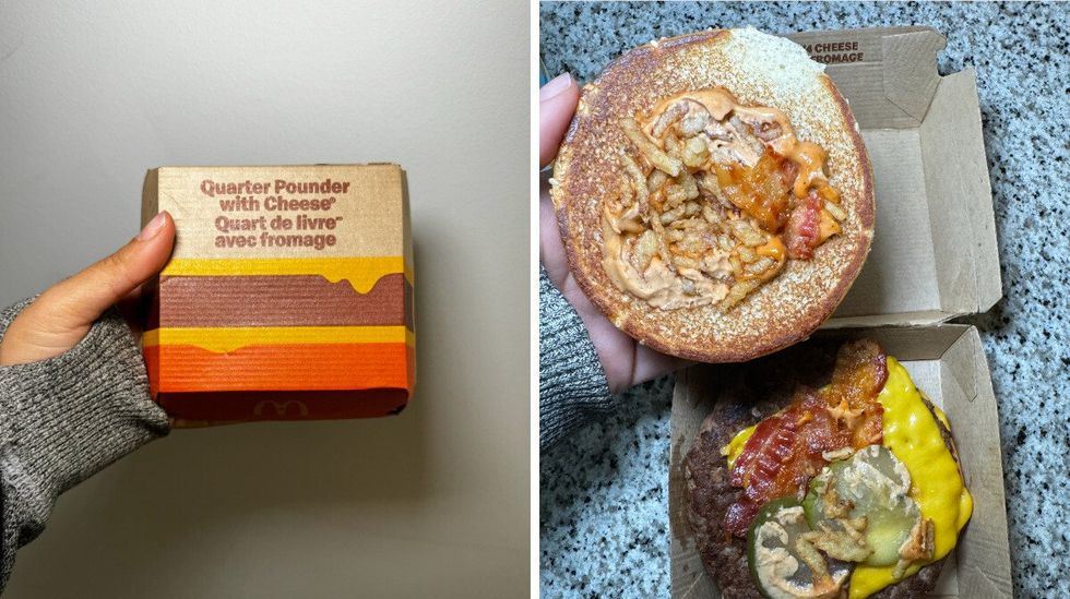 McDonald's Maple BBQ & Bacon Quarter Pounder