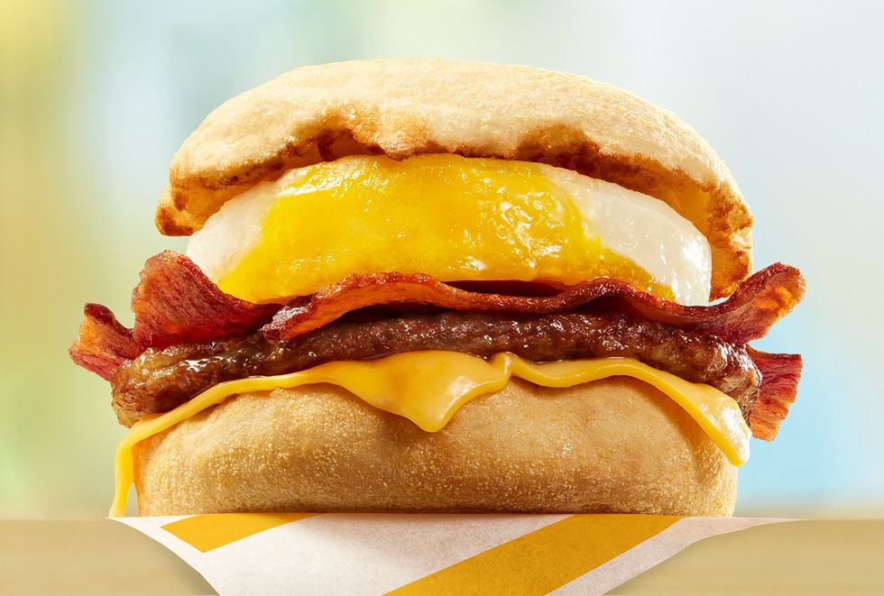 McDonald's Mighty McMuffin.