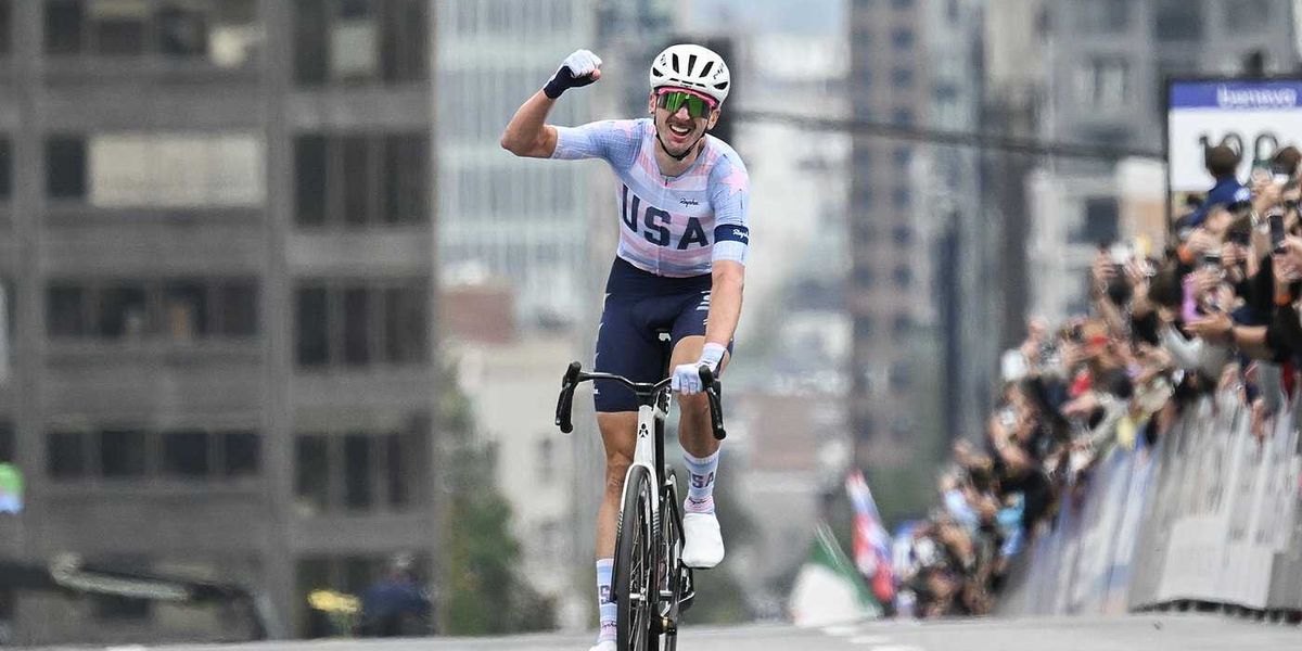 American Brandon McNulty claims men’s road race world title in Montreal American Brandon McNulty claims men’s road race world title in Montreal
