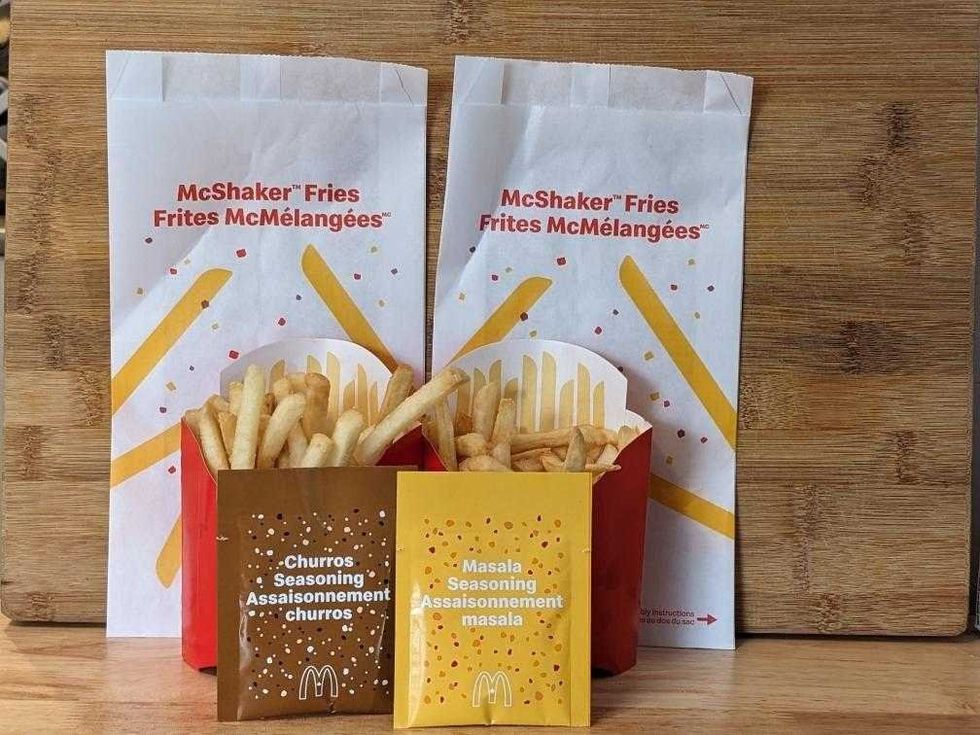 McShaker Fries from McDonald's Canada.