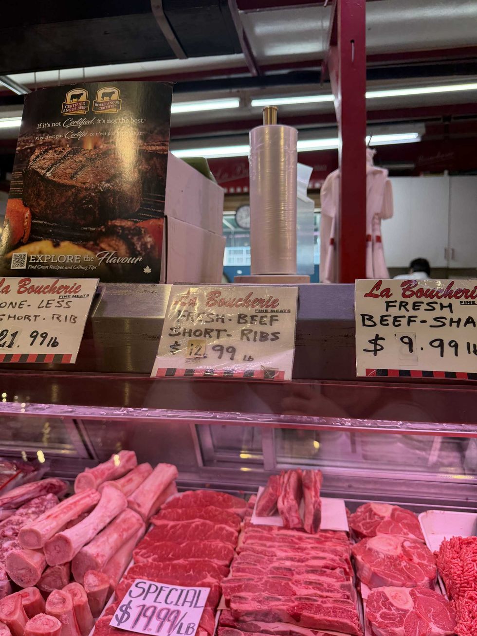Meat stand