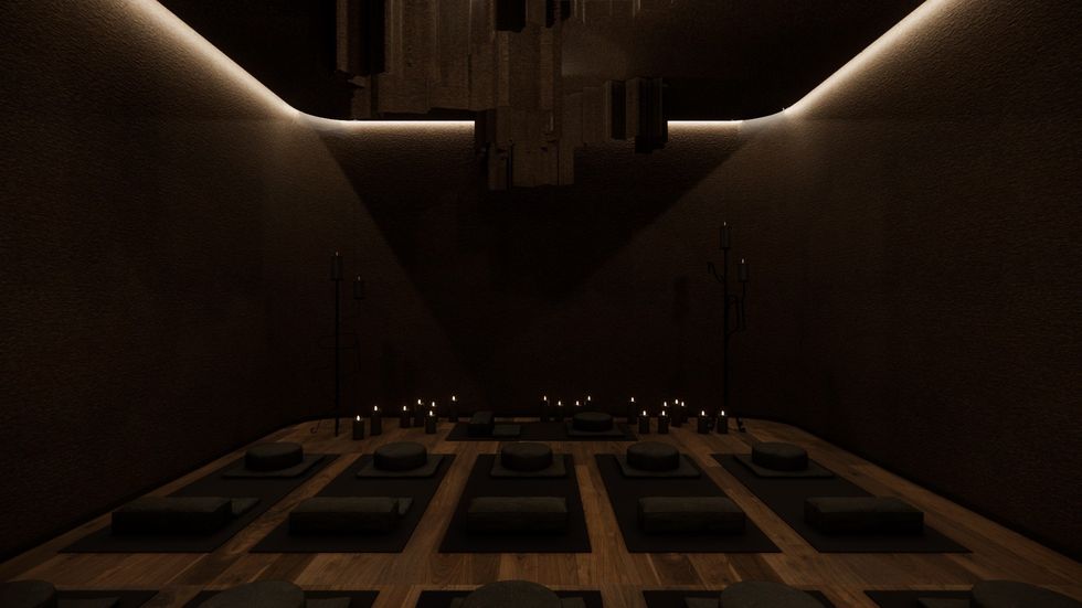 Meditation room.