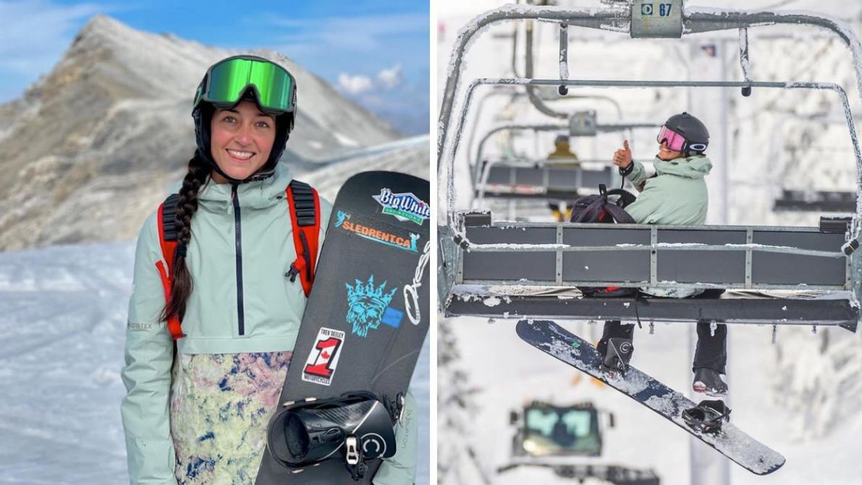 Meet The Snowboarder Swapping The Slopes At Big White For The Winter Olympics 2022