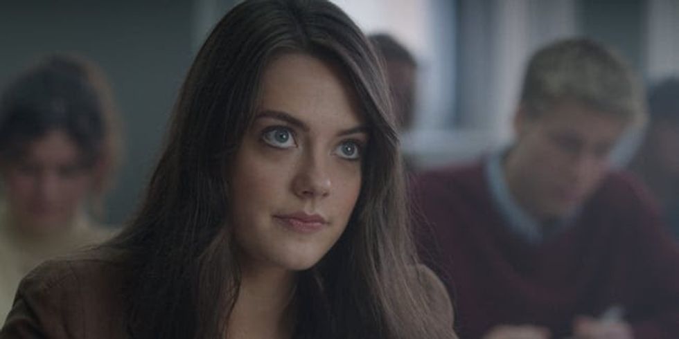 Meg Bellamy as Kate Middleton in The Crown season 6.