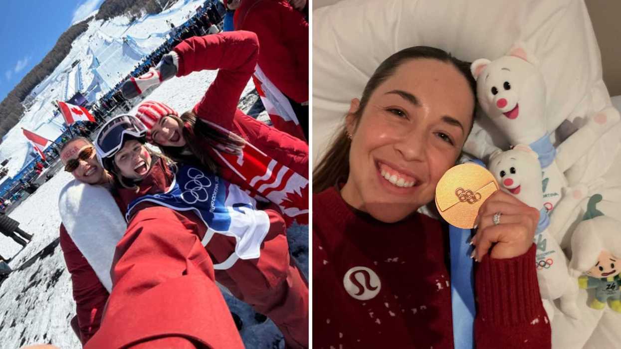 Megan Oldham. Droite : Valérie Maltais.