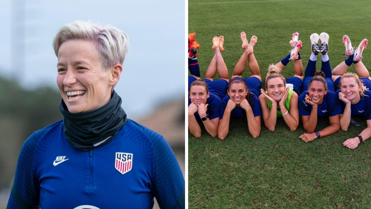 Megan Rapinoe & The US Women's Soccer Team Just Scored A 'Monumental Win' For Equal Pay