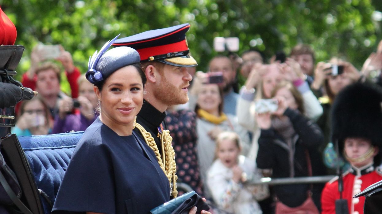 Meghan and Harry in London, England